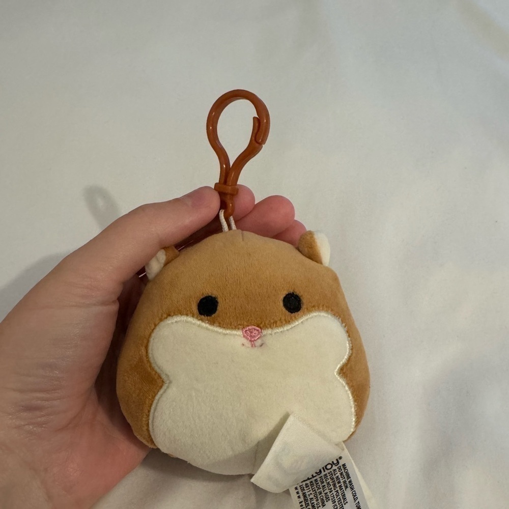 Humphrey Clip Hamster Squishmallow